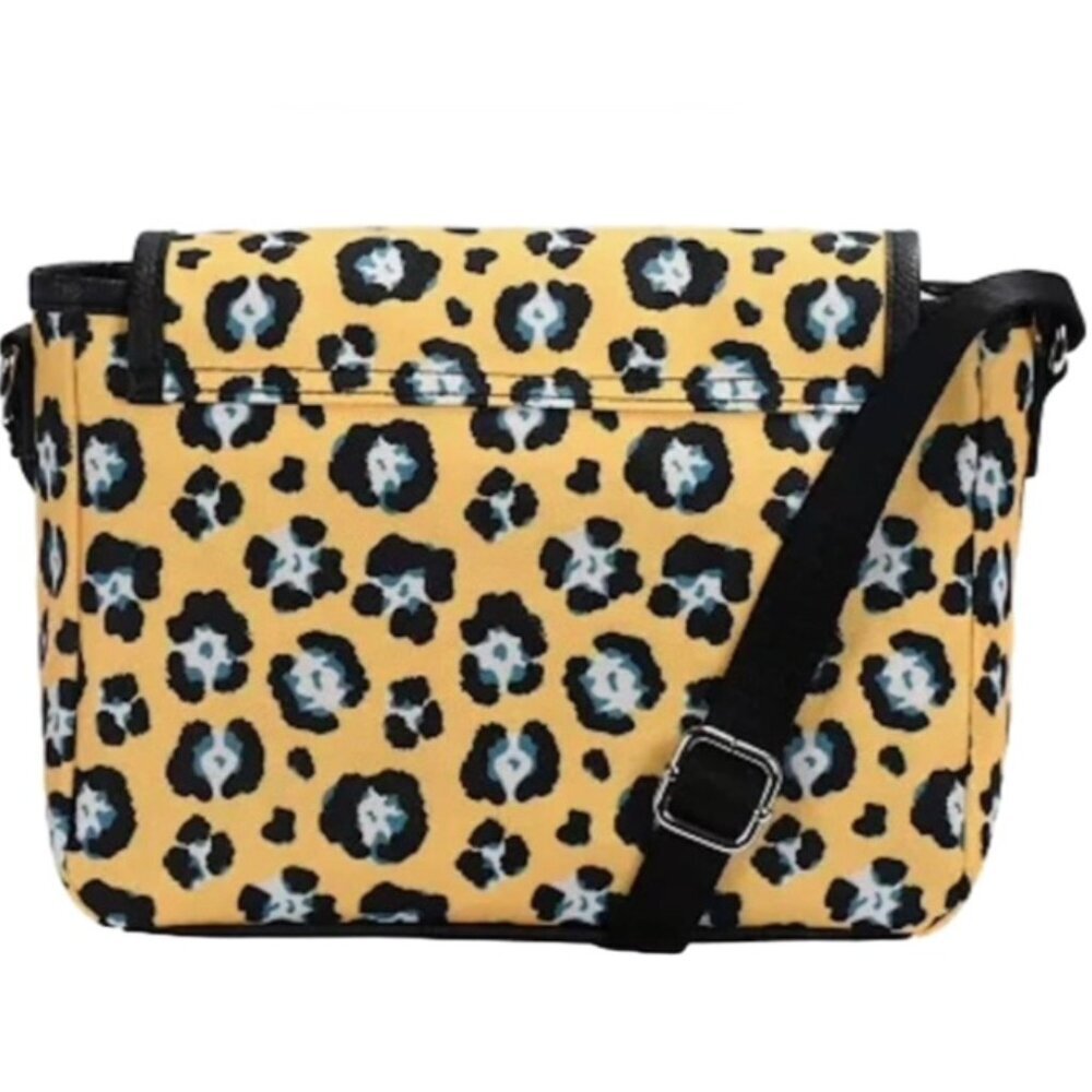 Lily Bloom Bold Graphic Leopard Women Julia Crossbody Bag Purse Handbag Tote Bag - Picture 2 of 2
